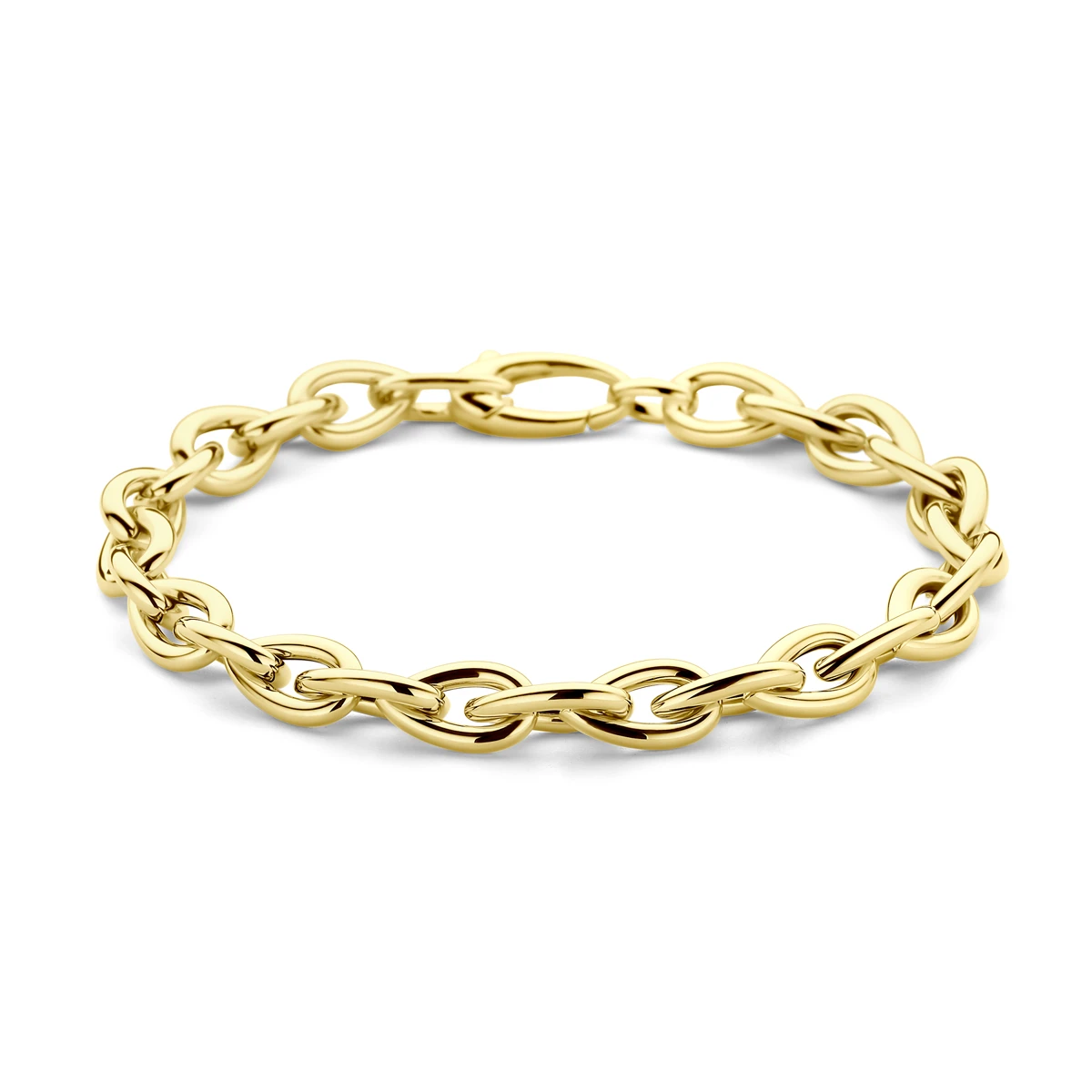 armband 7,3 mm 19,5 cm 14K geelgoud