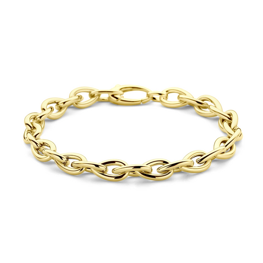 armband 7,3 mm 19,5 cm 14K geelgoud
