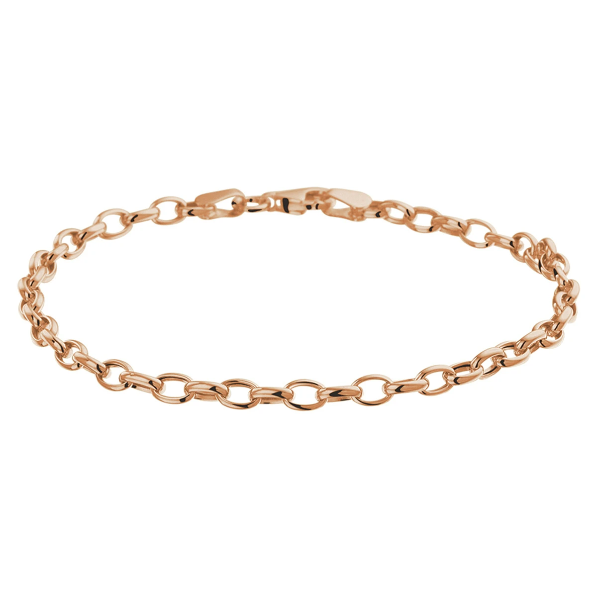 armband anker 3,5 mm 19 cm 14K roségoud