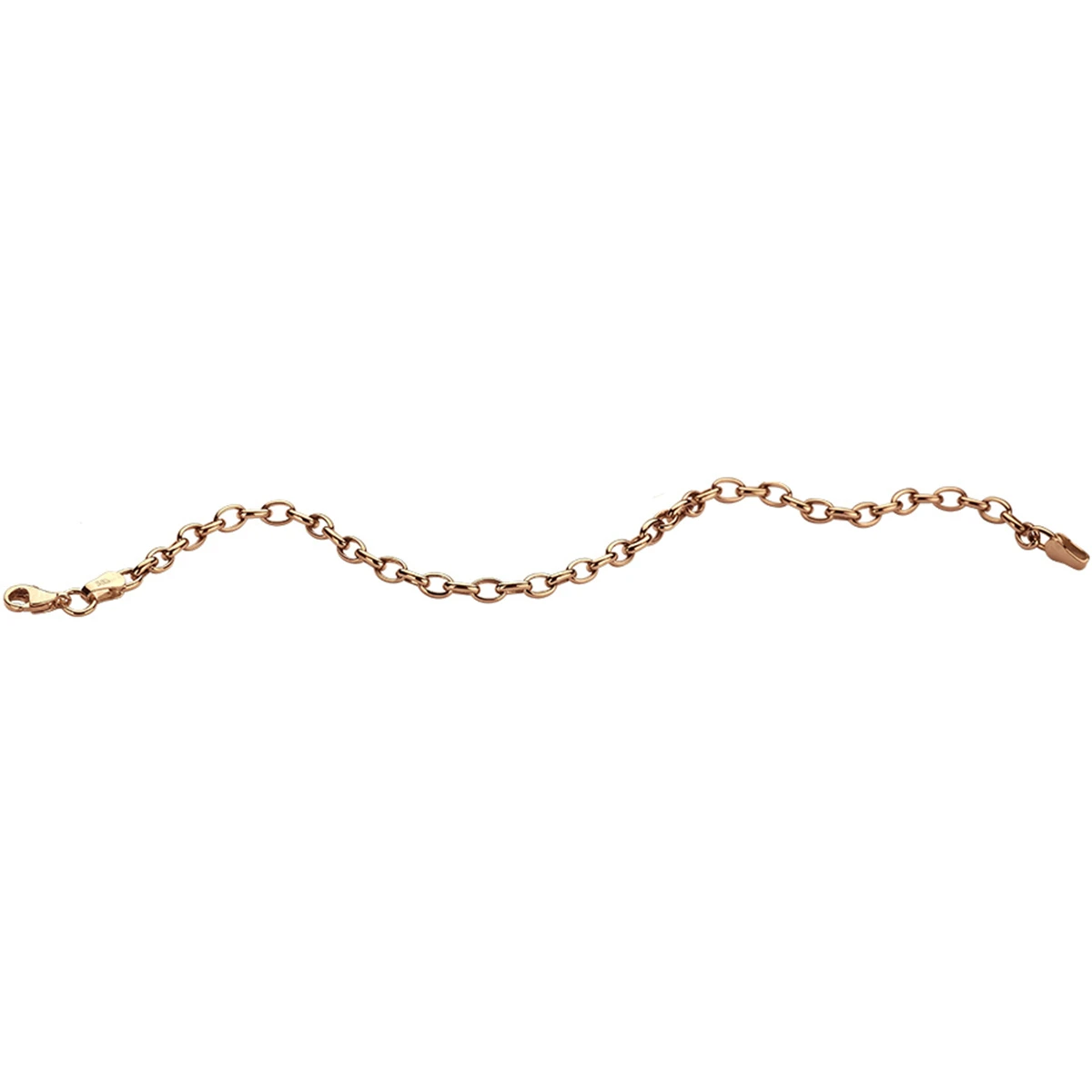 armband anker 3,5 mm 19 cm 14K roségoud