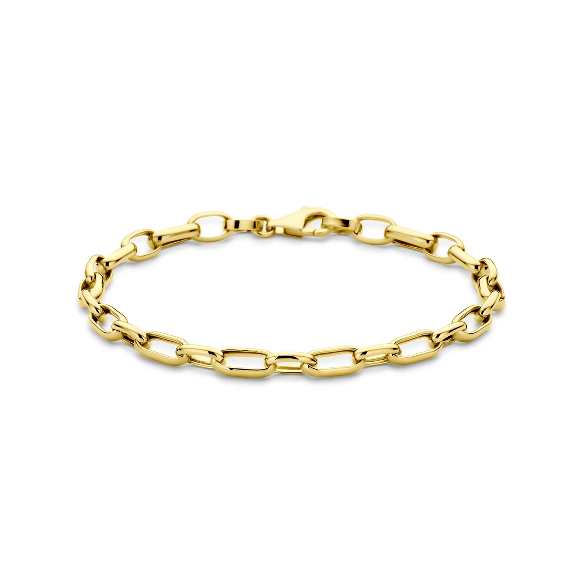 armband anker 4,8 mm 19 cm 14K geelgoud