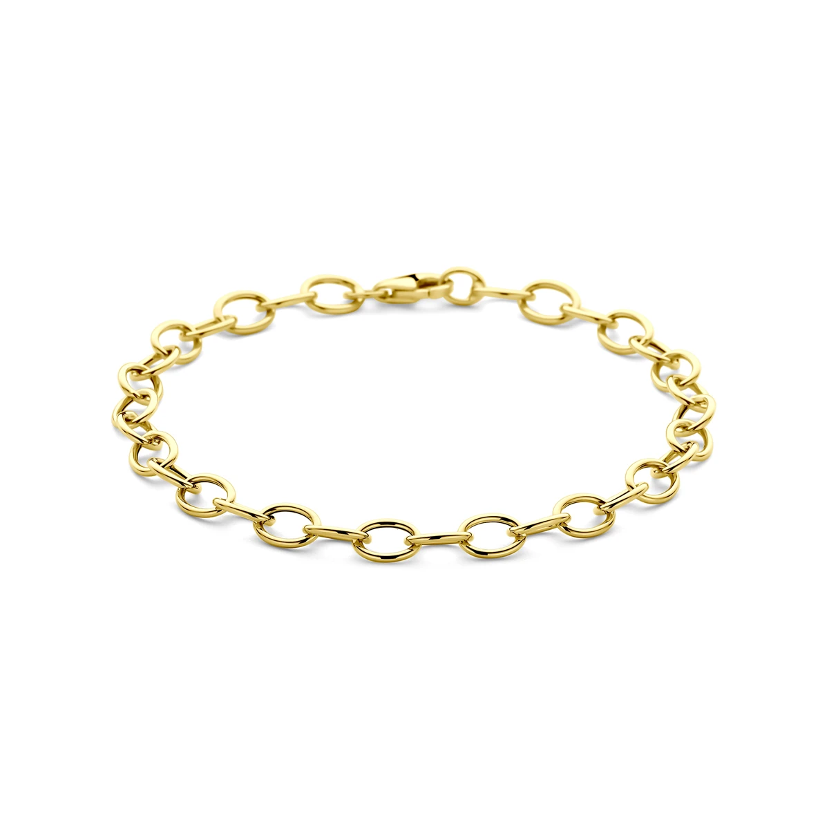 armband anker 5,5 mm 19 cm 14K geelgoud