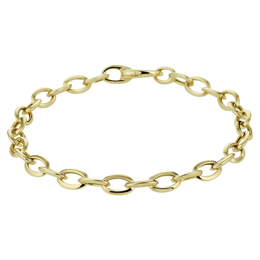 armband anker 5,7 mm 19 cm 14K geelgoud