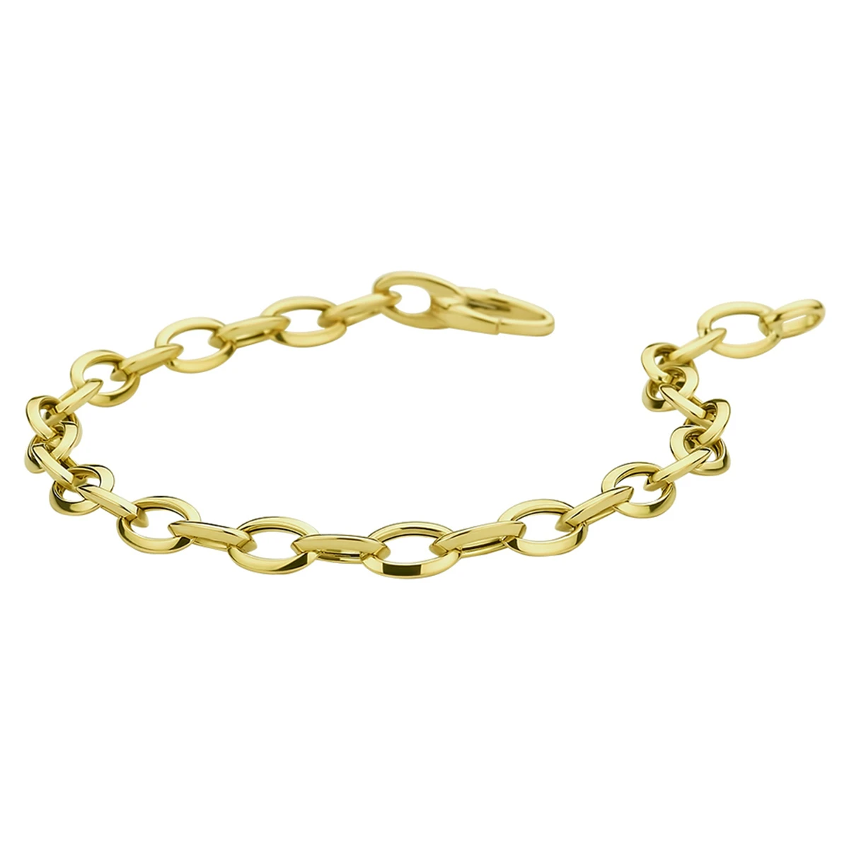 armband anker 5,7 mm 19 cm 14K geelgoud