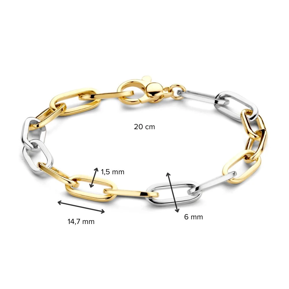 Armband bicolor
