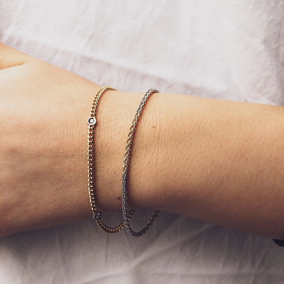Armband bicolor