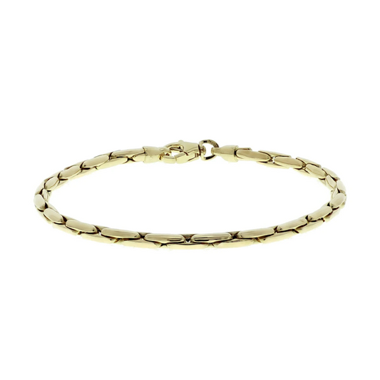 armband cardano 3,0 mm 19 cm 14K geelgoud