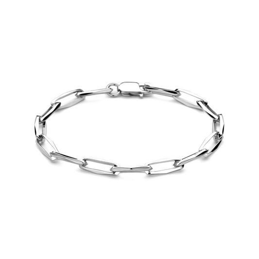 armband closed forever 5,5 mm zilver gerhodineerd
