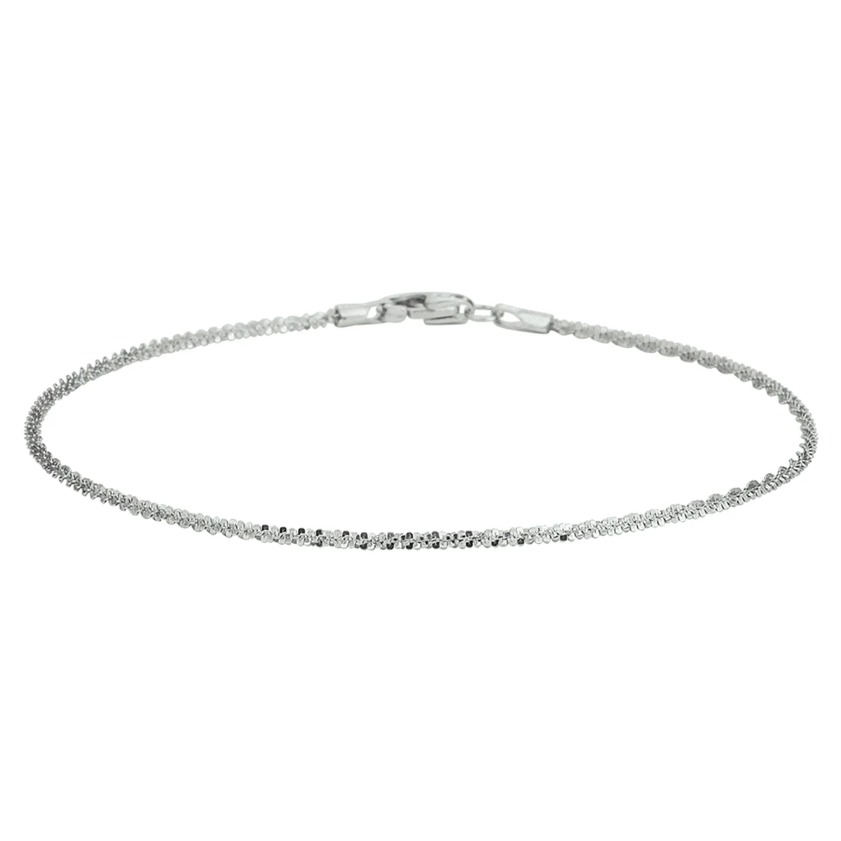 armband fantasie 1,4 mm 18 cm 14K witgoud