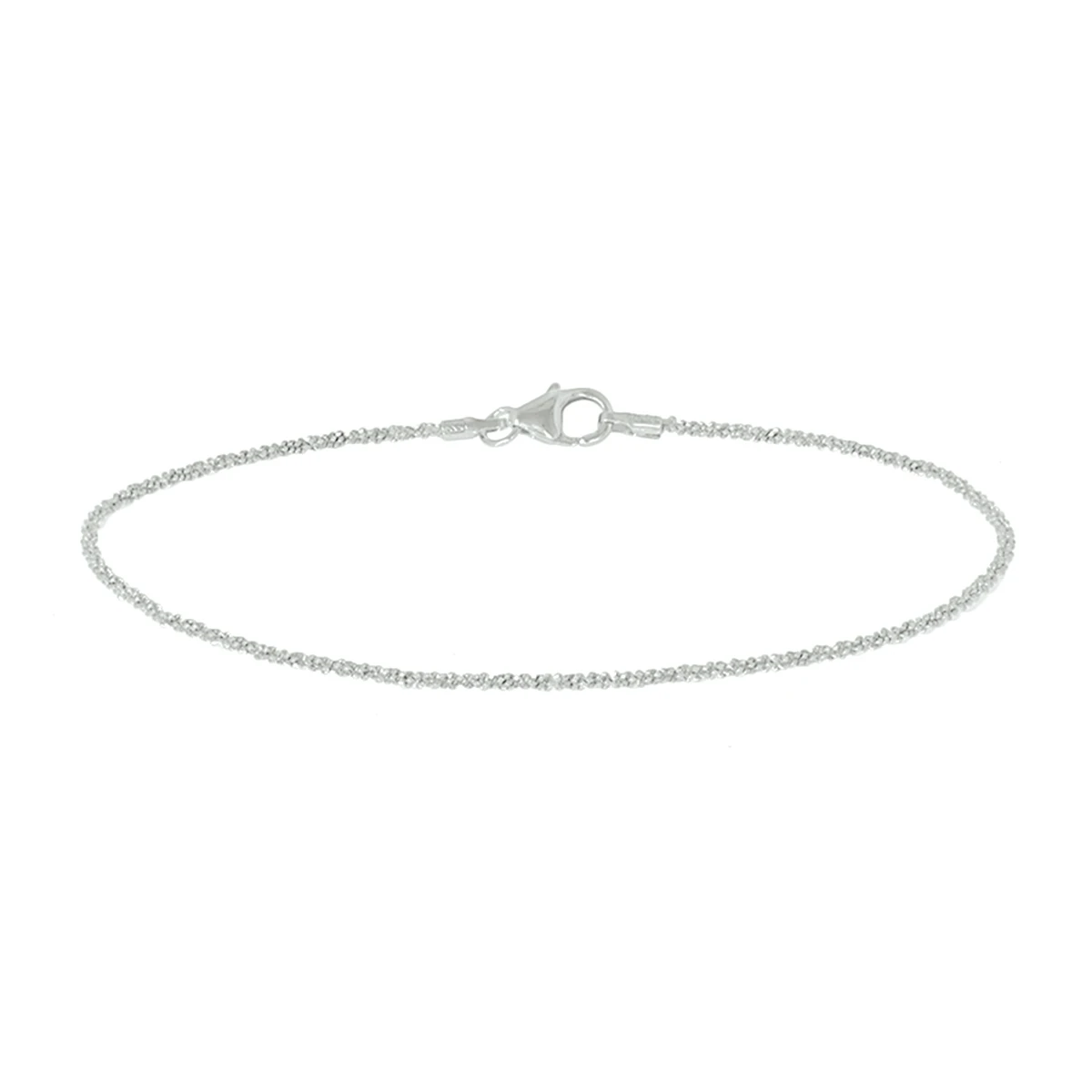 armband fantasie 1,4 mm zilver gerhodineerd