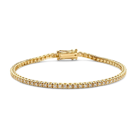 Armband geel briljant 1,00 crt.