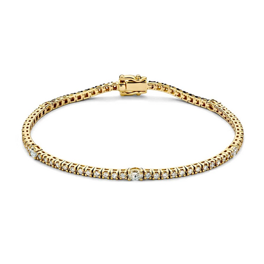 Armband geel briljant 1.80crt.