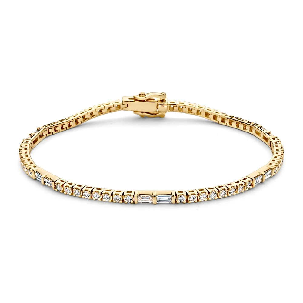 Armband geel briljant 1.90crt.