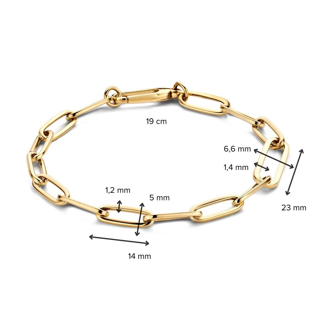 Armband geelgoud