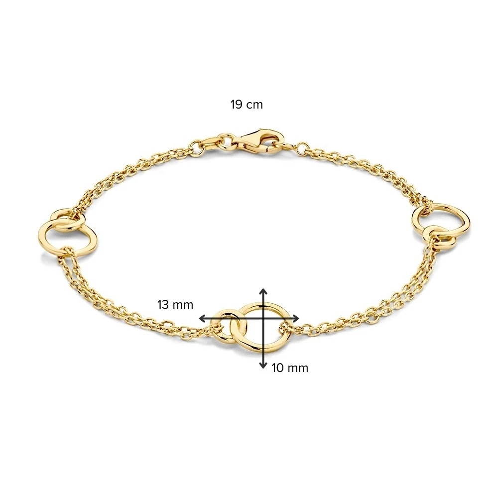 Armband geelgoud