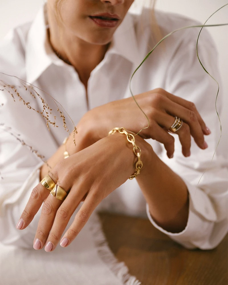 Armband geelgoud