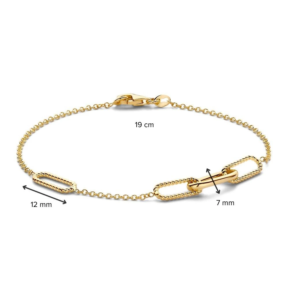 Armband geelgoud