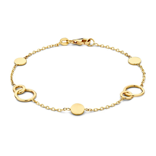 Armband geelgoud