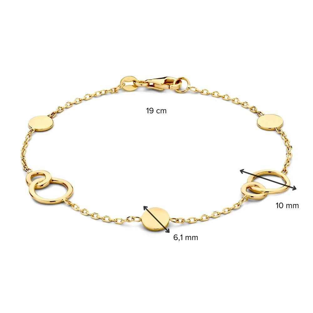 Armband geelgoud