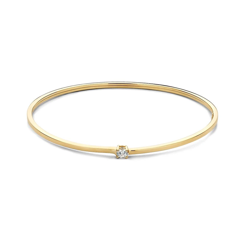 Armband geelgoud zirkonia