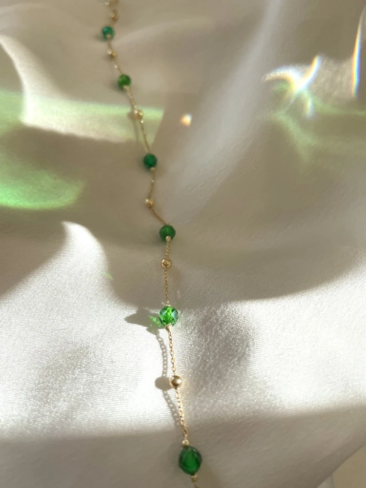 Armband geelgoud zirkonia