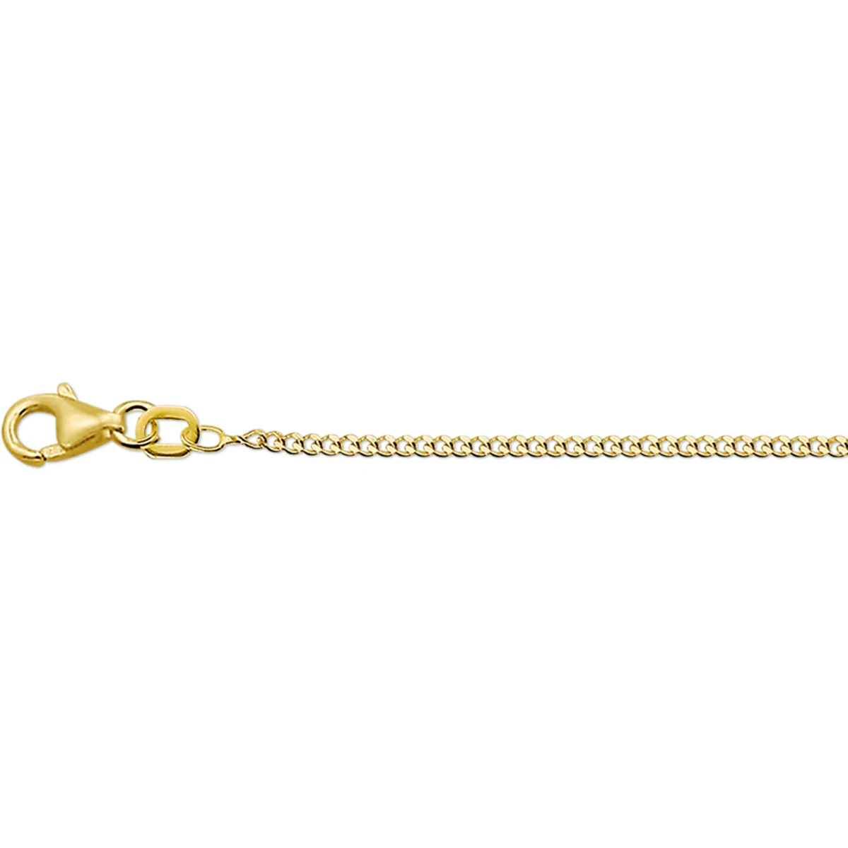 gourmette 1,4 mm 14K geelgoud