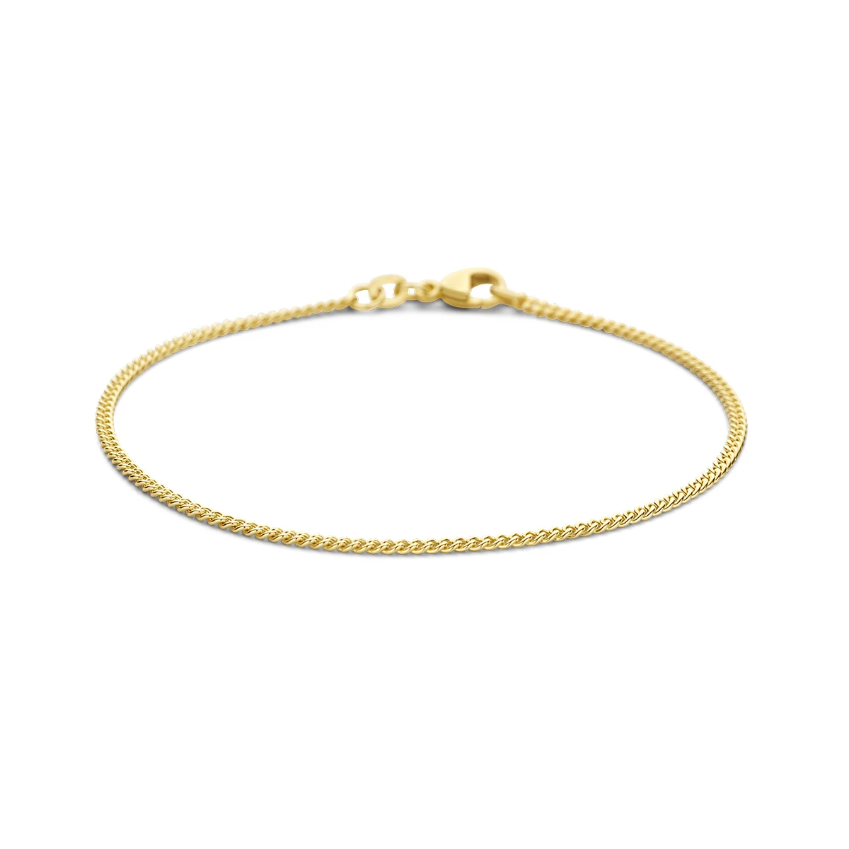 gourmette 1,7 mm 14K geelgoud