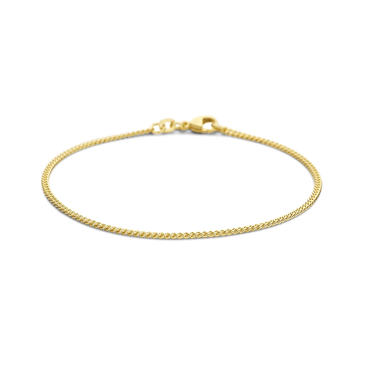 gourmette 1,7 mm 14K geelgoud