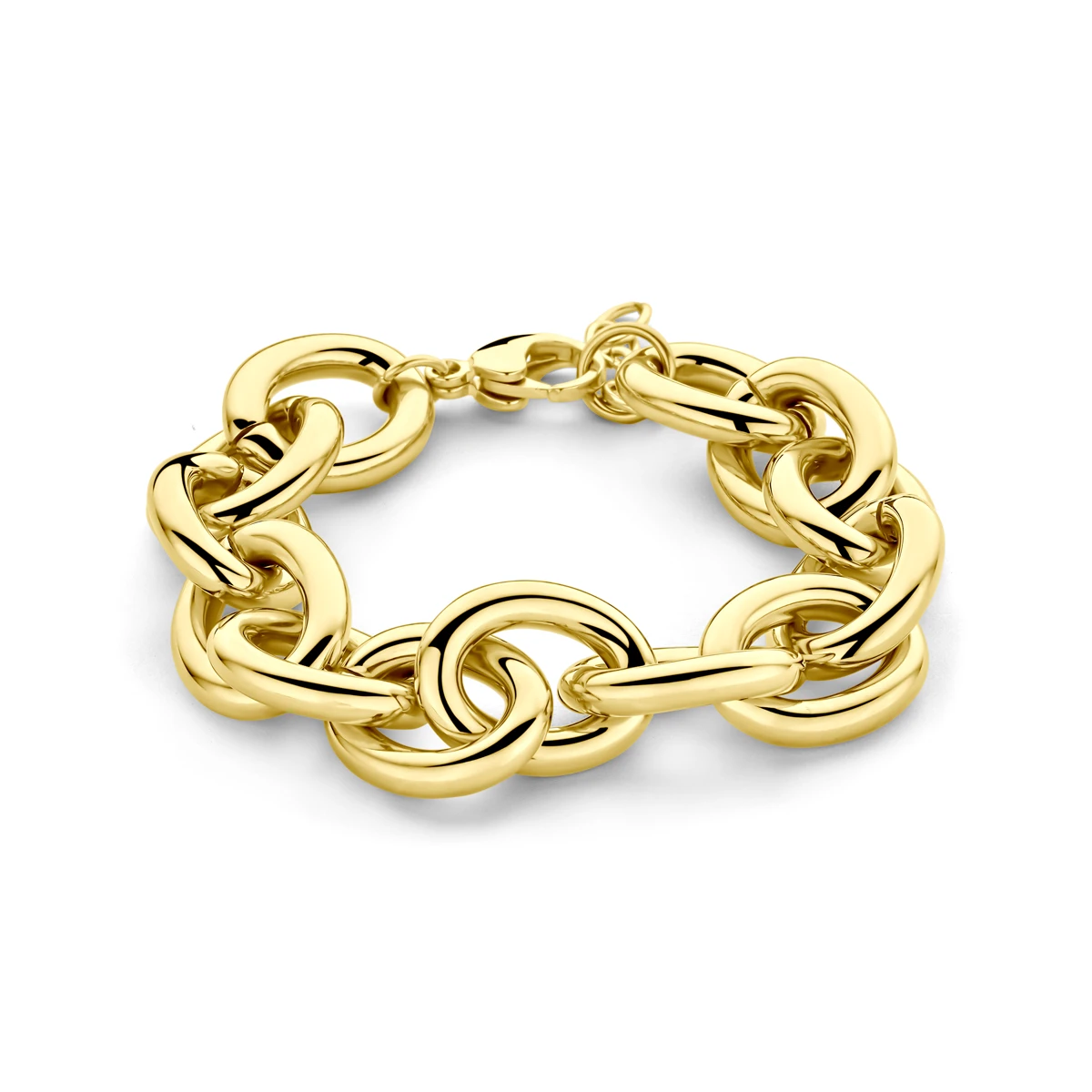 armband ion plating 16 mm 18 + 2 cm edelstaal
