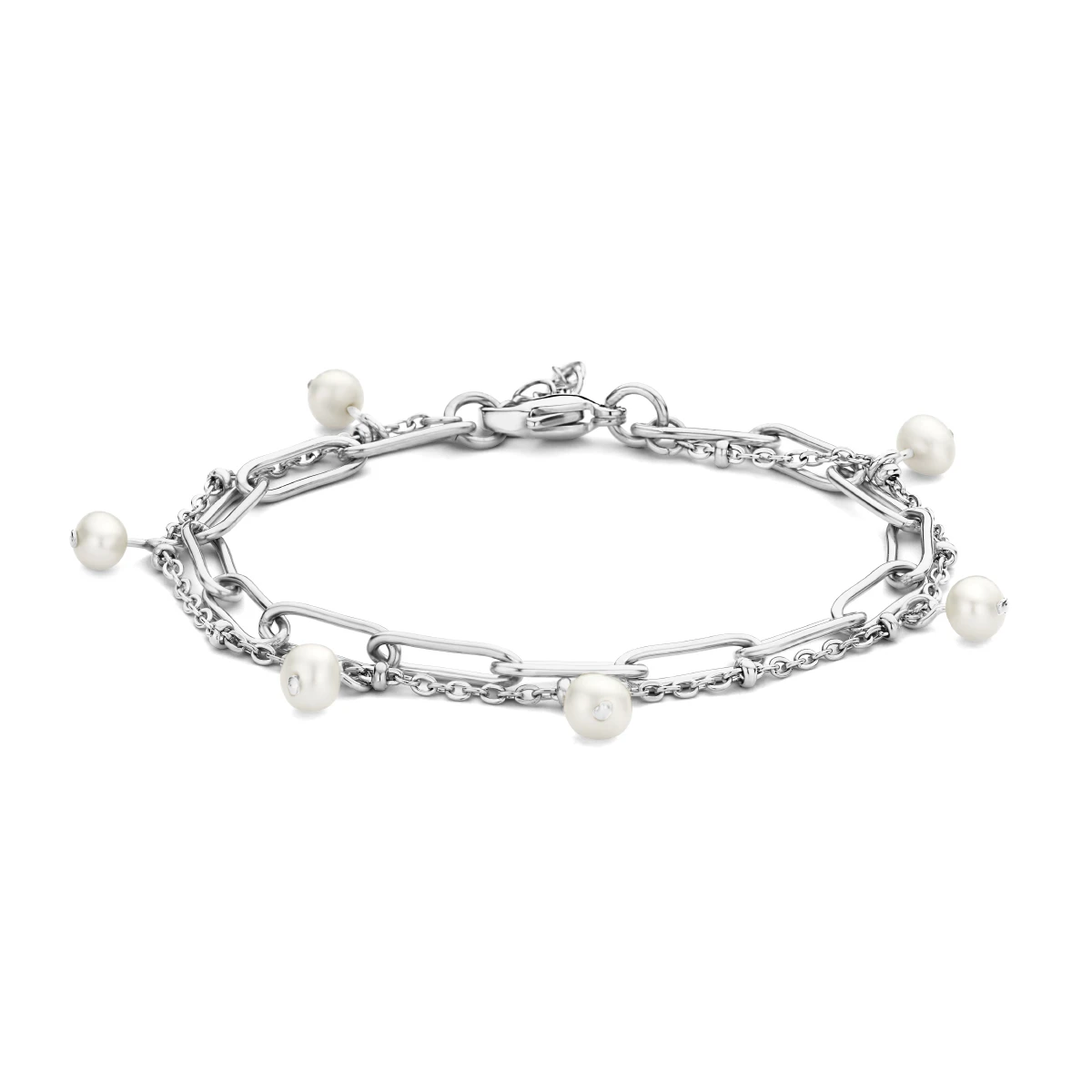 armband parel 16 + 3 cm edelstaal