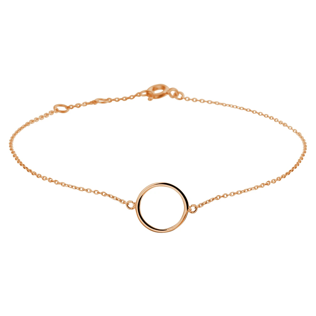 armband rondje 0,8 mm 16,5 - 17,5 - 18,5 cm 14K roségoud