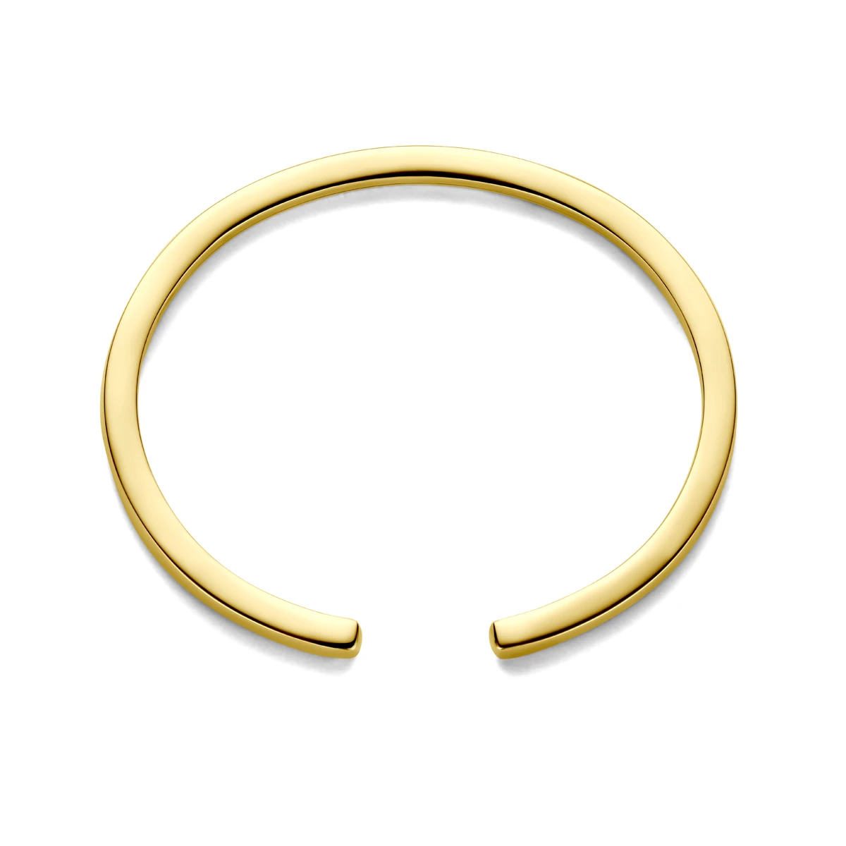 armband spang 4 mm 14K geelgoud