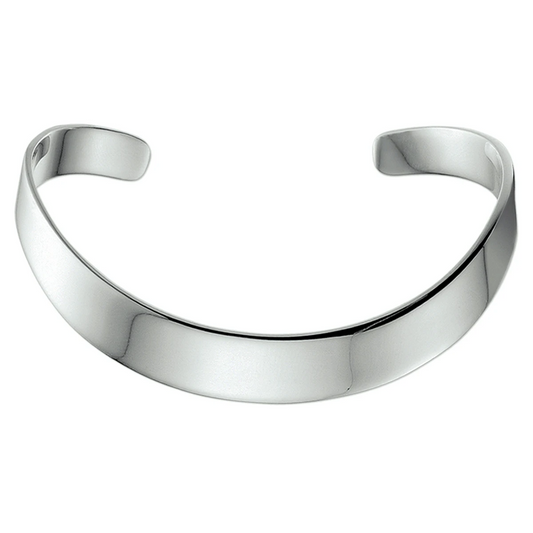 armband spang 9 mm zilver wit