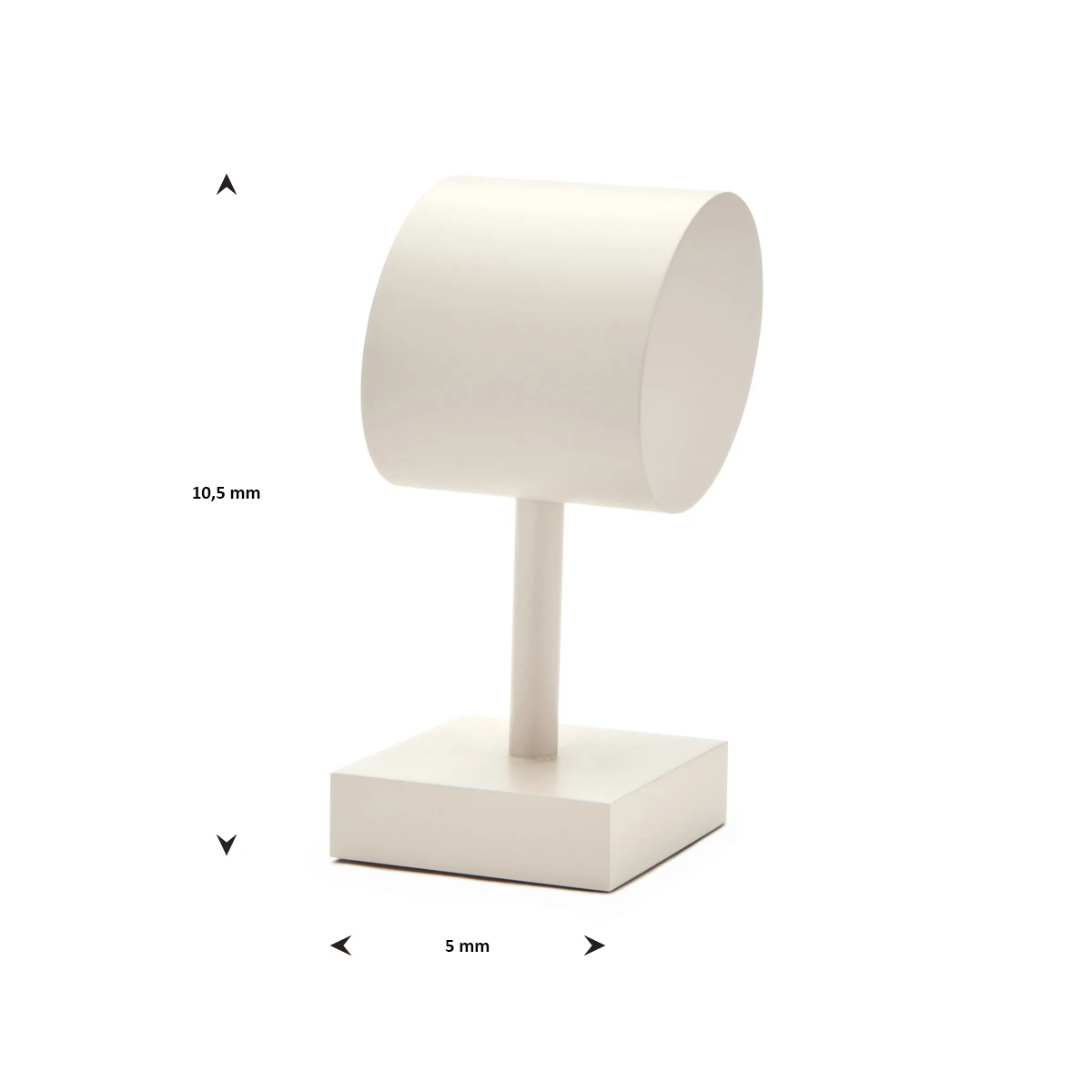 armband standaard beige 10,5 x 5 x 5 cm pos materialen