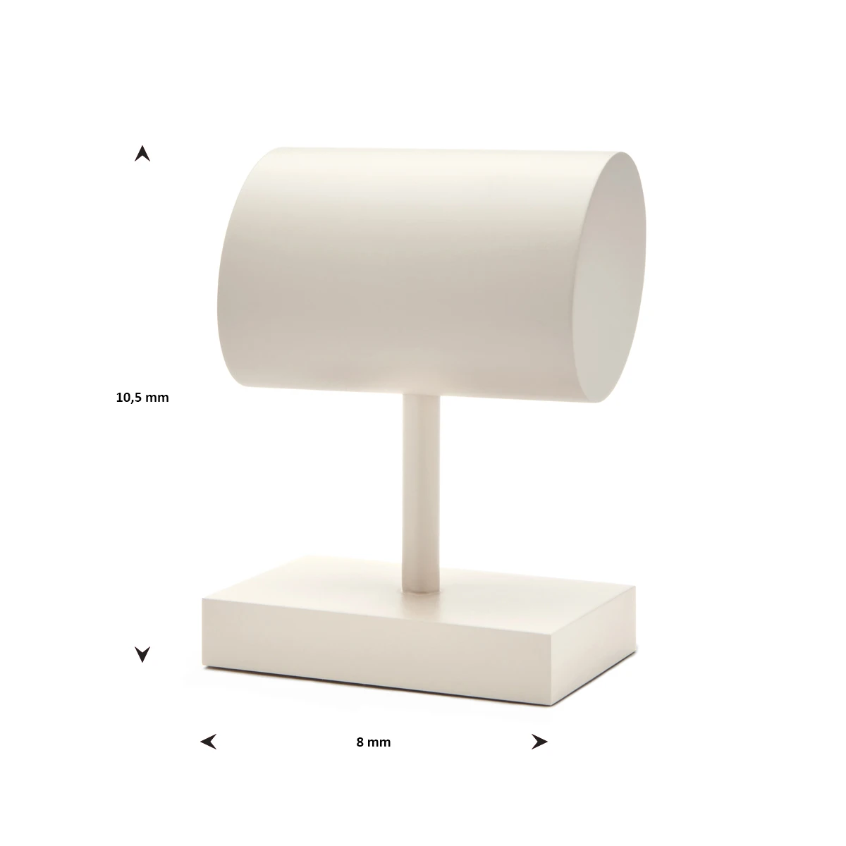 armband standaard beige 10,5 x 8 x 5 cm pos materialen