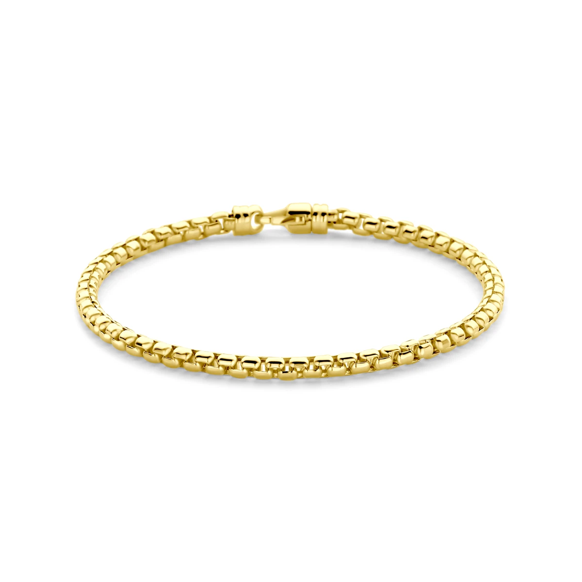 armband venetiaans 3,5 mm 19 cm 14K geelgoud