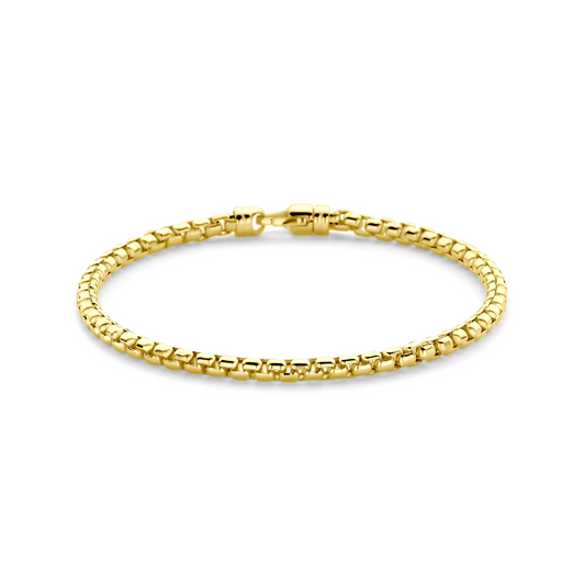 armband venetiaans 3,5 mm 19 cm 14K geelgoud