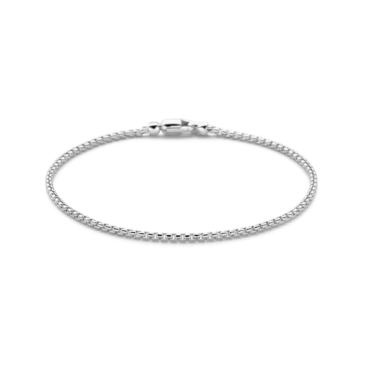 armband venetiaans bol 1,7 mm 18 cm 14K witgoud