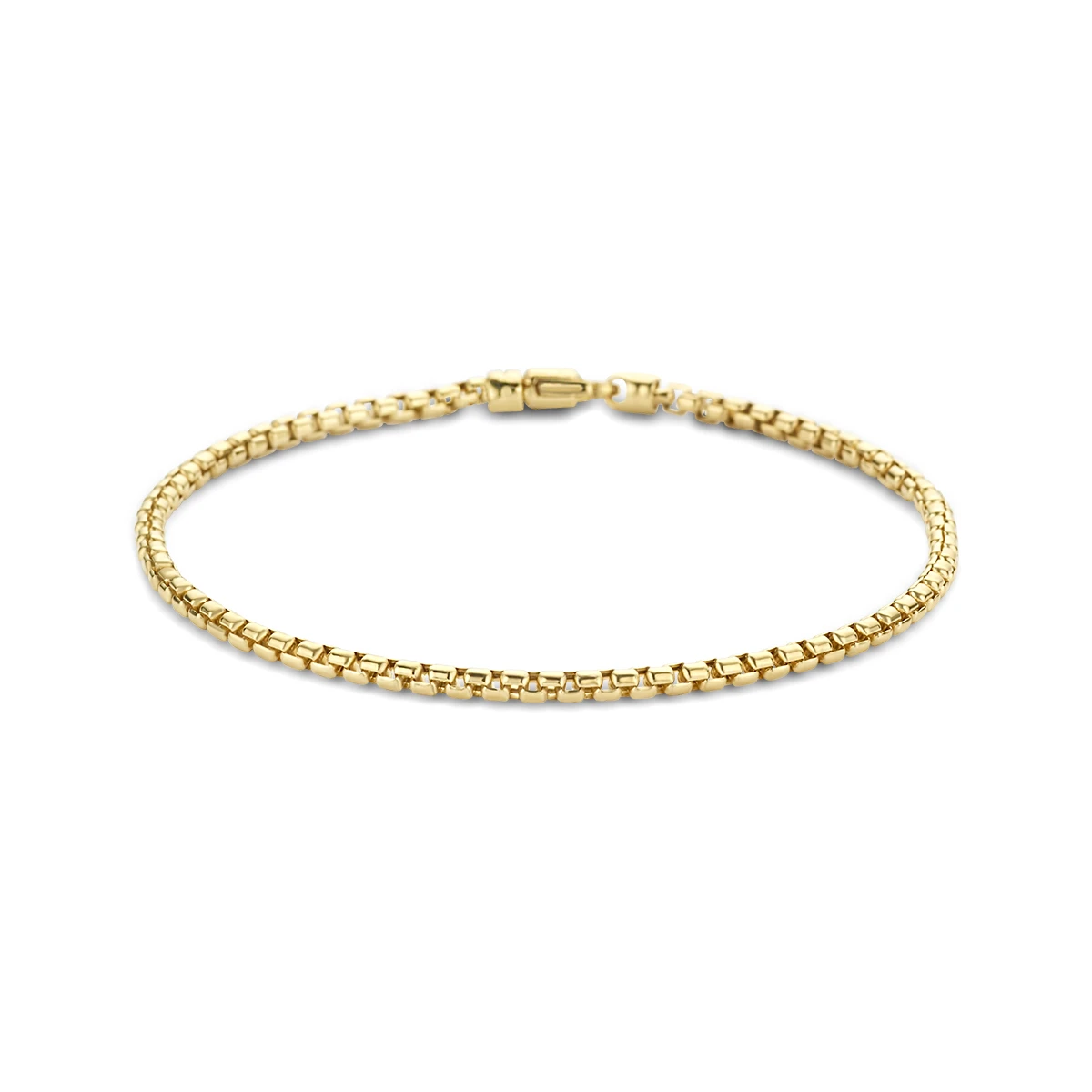 armband venetiaans bol 2.5 mm 14K geelgoud