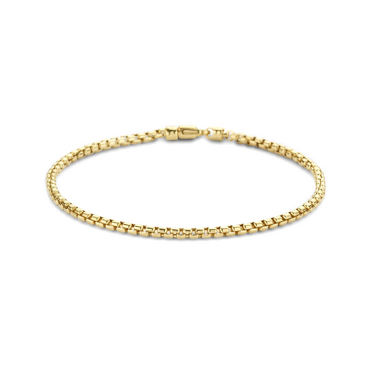 armband venetiaans bol 2.5 mm 14K geelgoud