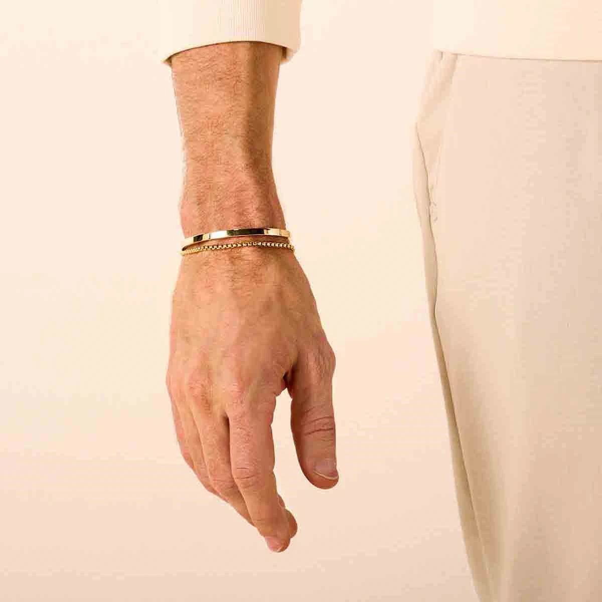 armband venetiaans bol 2.5 mm 14K geelgoud