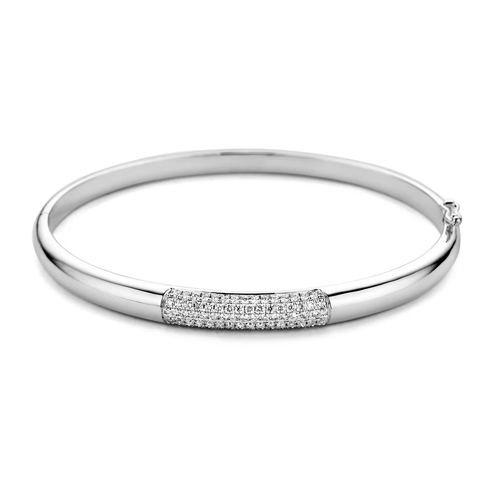 Armband witgoud briljant 0,72 crt.