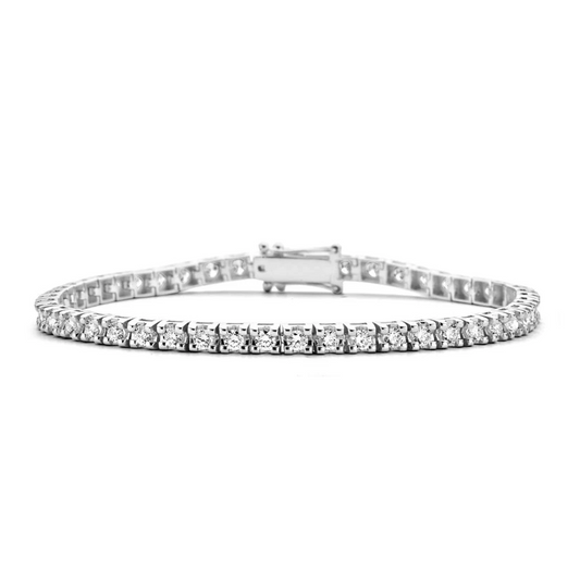 Armband witgoud briljant 3,00 crt.