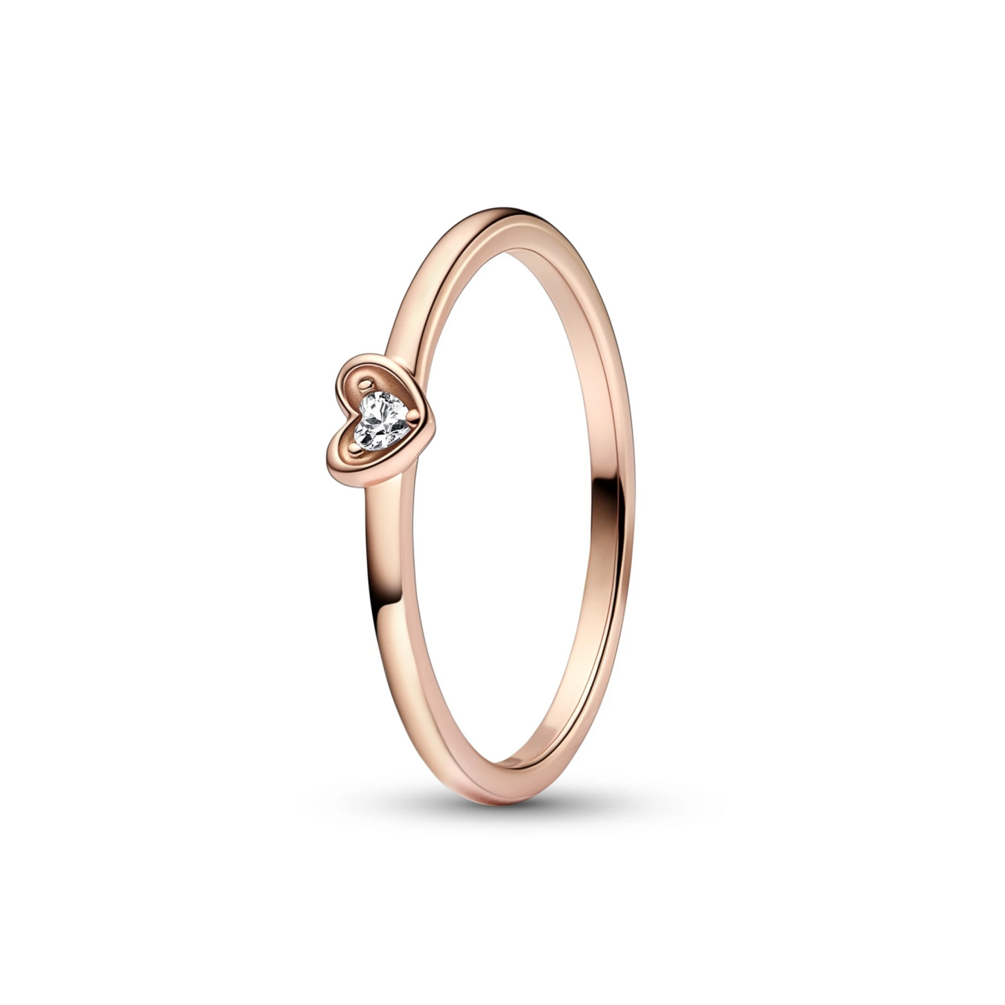 Bague Cœur Rayonnant