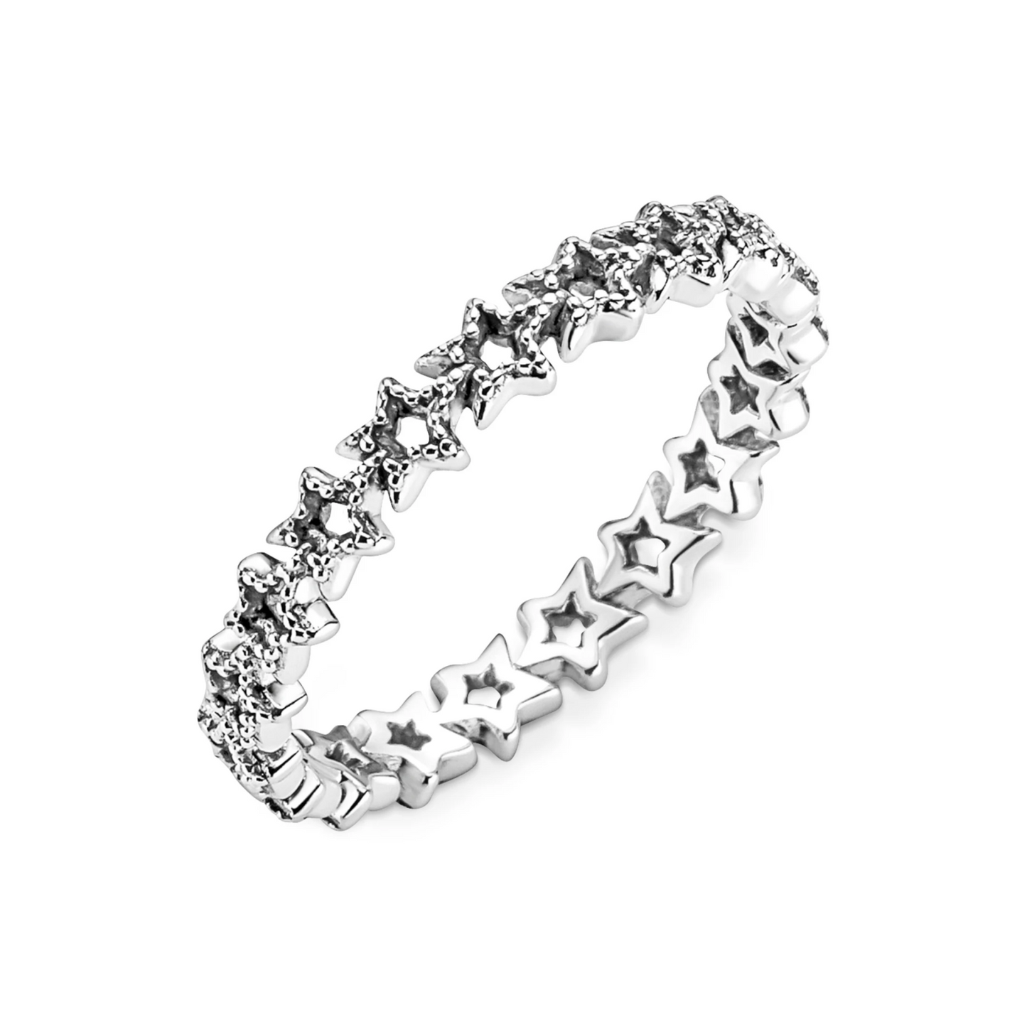 Band van Asymmetrische Sterren Ring