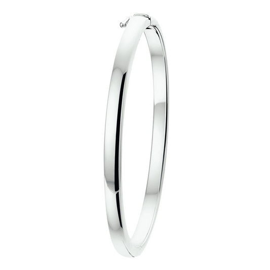 bangle scharnier bolle buis 4 x 60 mm zilver wit