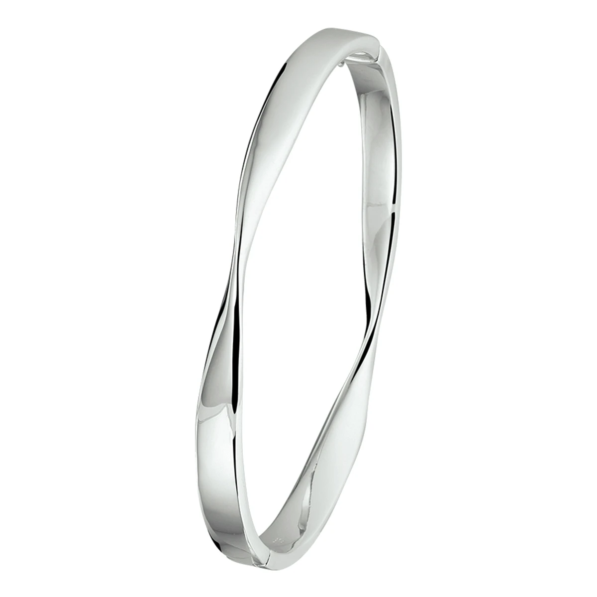 bangle scharnier zilver gerhodineerd