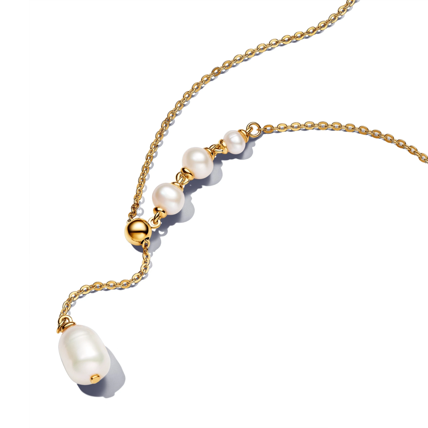 Behandelde Gecultiveerde Zoetwaterparel Ketting met Hanger