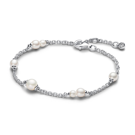 Behandelde Gecultiveerde Zoetwaterparel Schakelarmband