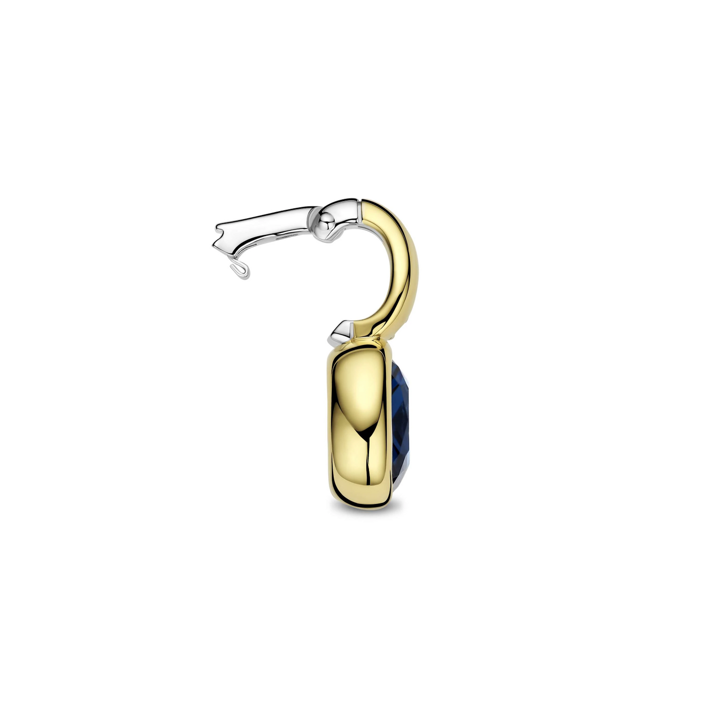 Blauwe Cushion Ketting met hanger